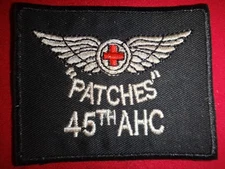 Vietnam War US 45th Assault Helicopter Company (Air Ambulance) "DUSTOFF" Patch