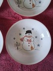 6 Corelle FROSTY MORN Let it Snow Snowman 8.5" Pasta Soup Salad Bowls Set — photo 7