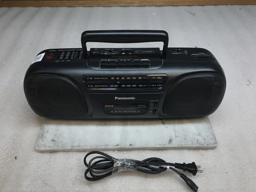 Panasonic RX FS470 AM FM Stereo Radio Cassette Recorder Portable Boombox