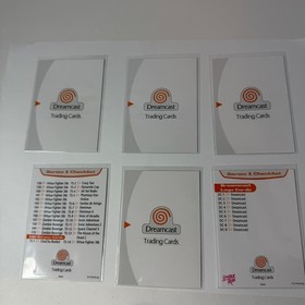 Official Sega Limited Run Dreamcast Trading Cards - Shenmue Virtua Fighter Space