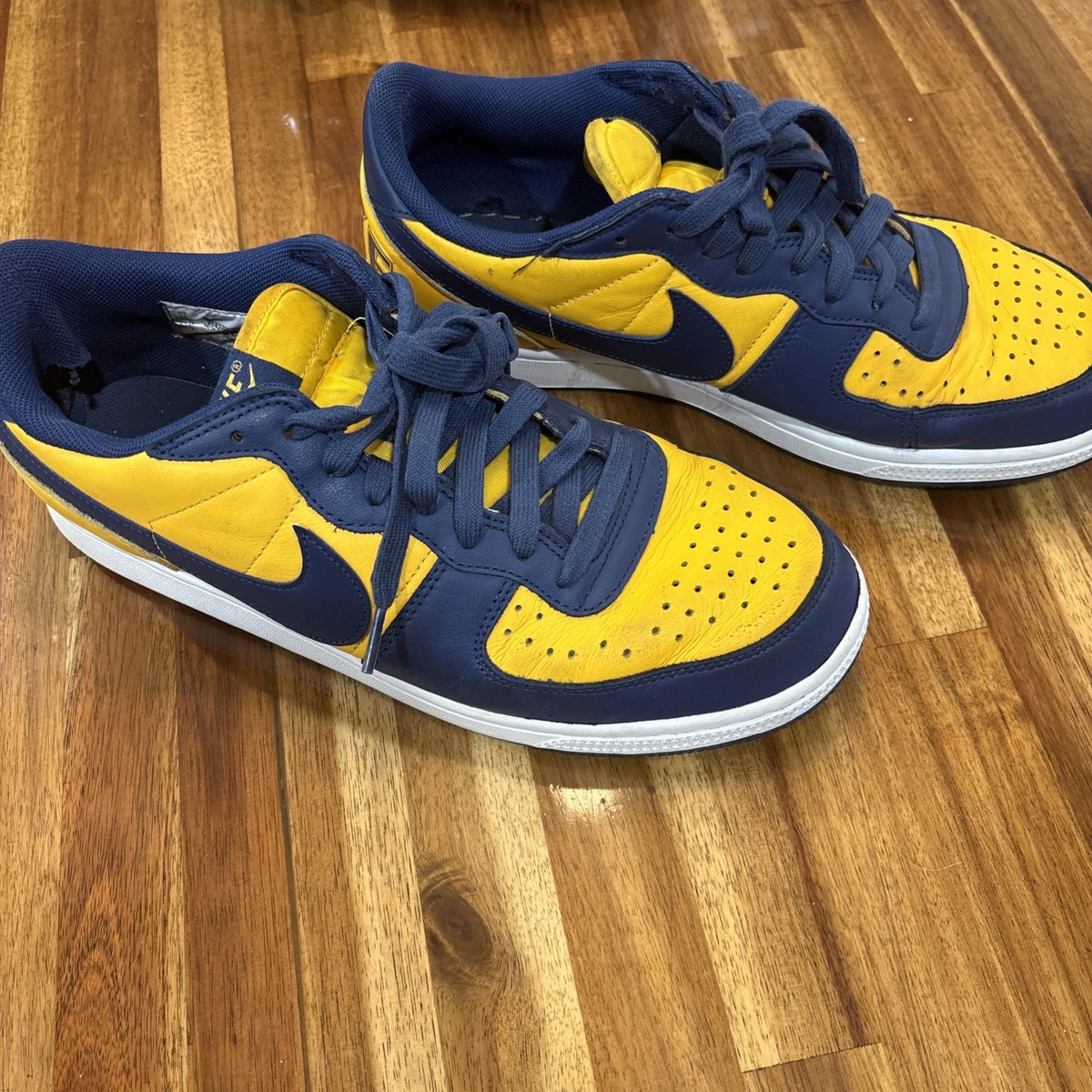 Nike Terminator Low Michigan University Gold Navy White FJ4206-700