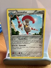Pokemon Card Escavalier Noble Victories Rare 80/101 Very Good Near Mint