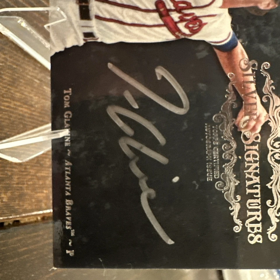 2013 Topps Five Star Signature Tom Glavine #/65 Silver Signatures - Image 4 of 4