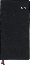 Daigo 2026 Planner, Appointment Weekly, Left, Black, E8442, 2025, Starts Decembe