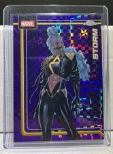 2026 Topps Chrome Marvel Comics Storm Purple X-Fractor 09/75 #169