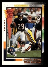 Dennis Gentry 1992 Wild Card #143 Chicago Bears FOOTBALL *079