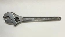 Rare Vintage Diamalloy 15" Adjustable Wrench 1942-45 Diamond Calk Horseshoe USA