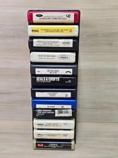 Mixed Lot of 12 Vintage 8 Track Tapes Blondie, Neil Diamond More