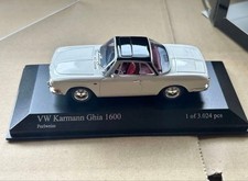 Minichamps Karmann Ghia 1600 Perleweiss 1/43 Scale Model Car Authentic