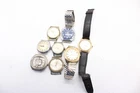 F x8 Vintage Gents Manual Wind Wristwatches Inc Timex, Superoma Etc Not Working