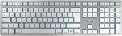 CHERRY KW 9100 SLIM Kabellose Tastatur für Mac | Bluetooth UK Layout USB-C
