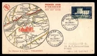 Mayfairstamps France 1954 Villandry map first day cover aaz_84015