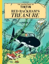 RED RACKHAM'S TREASURE: COLLECTOR'S GIANT FACSIMILE By Herge - Hardcover *VG+*