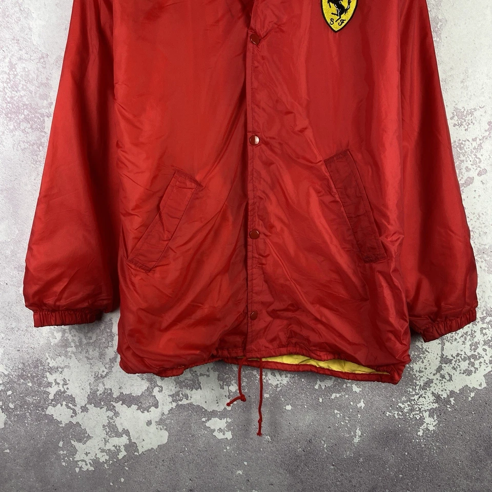 Vintage Ferrari Scuderia Racing Jacket Formula F1 Red Cars Rare Size M - Image 3 of 4