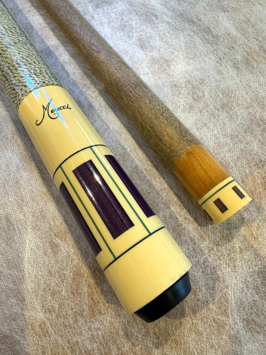 Vintage Meucci 97-9 Pool Cue 5/16-18 Joint 19.4oz Billiard Stick