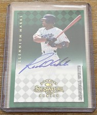 RONDELL WHITE 1998 Donruss Signature Series MILLENNIUM MARKS ON-CARD AUTO /1000