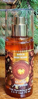  FALL~ GLAZED PUMPKIN~Bath & Body Works ~BODY MIST Travel Size~SHIP FREE!