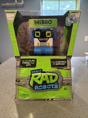 Really RAD Robots Mibro MB.01 Play Prank Spy Remote Goal New Sealed Rare HTF