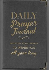 Daily Prayer Journal with 365 Bible Verses - A Journal to Inspire You Each ...