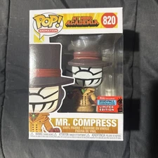 Funko Pop! My Hero Academia Mr. Compress Hot Topic 2020 NYCC Fall Convention