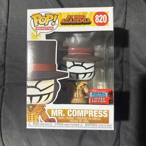 Funko Pop! My Hero Academia Mr. Compress Hot Topic 2020 NYCC Fall Convention
