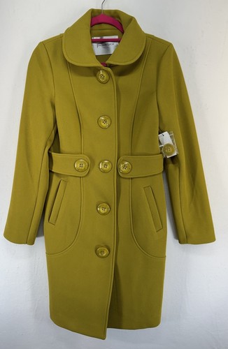 Patrizia Luca Milano Coat Olive Sz S - Picture 1 of 12