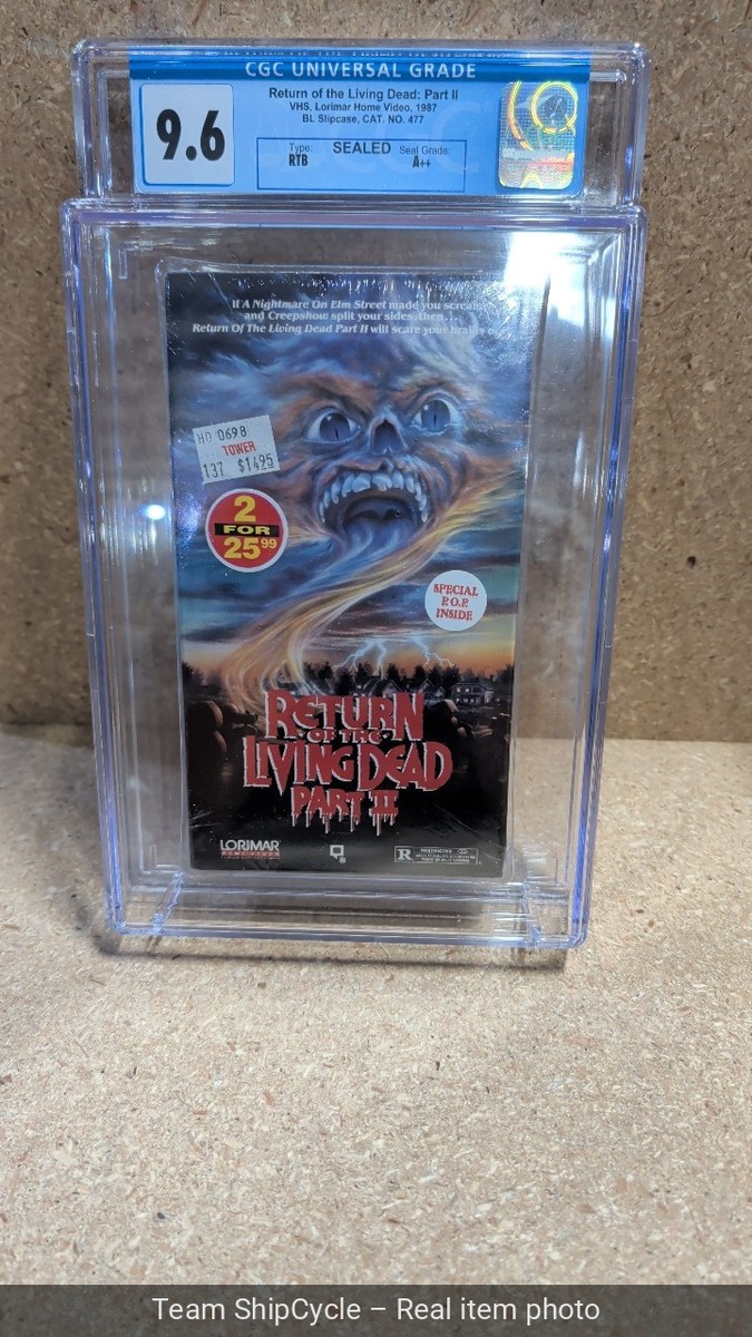 Return of the Living Dead 2 (VHS) for sale online | eBay