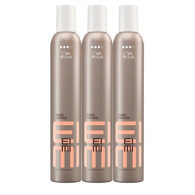 Wella EIMI Volume Shape Control Extra Strong Mousse 500ml X3