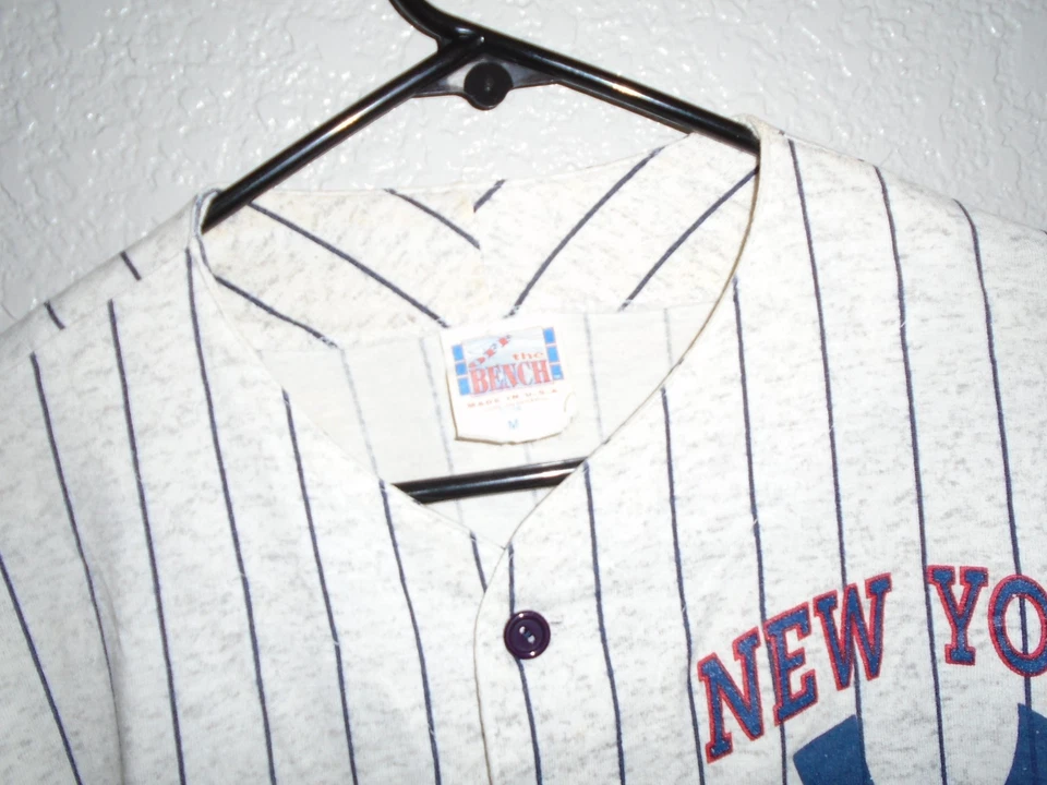 vintage New York Yankees button up pin stripe jersey Medium - Image 2 of 3
