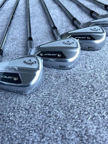 NEW Callaway Apex Pro 24 7 Irons Set 4-PW Dynamic Gold S300 Mid 115 Stiff 2024 - Picture 9 of 14