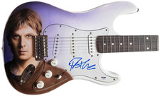 Matchbox Twenty Rob Thomas Signed Airbrushed Painting Guitar UACC AFTAL PSA