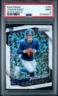 2025 Panini Prizm Jaxson Dart WHITE DISCO PRIZM Rookie RC #332 PSA 9 GIANTS Rare