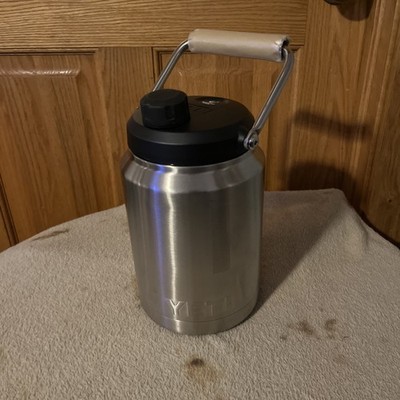 YETI Half Gallon Jug - STAINLESS - Classic Model Discontinued Rare