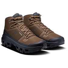 On Running for men Cloudrock Mid Waterproof Hiking Boots Earth/Black