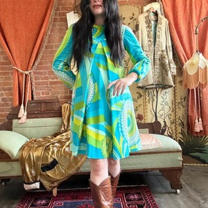 1970s mini dresses Courrges Pre-Owned 1970s Sleeveless Mini Dress | Orange