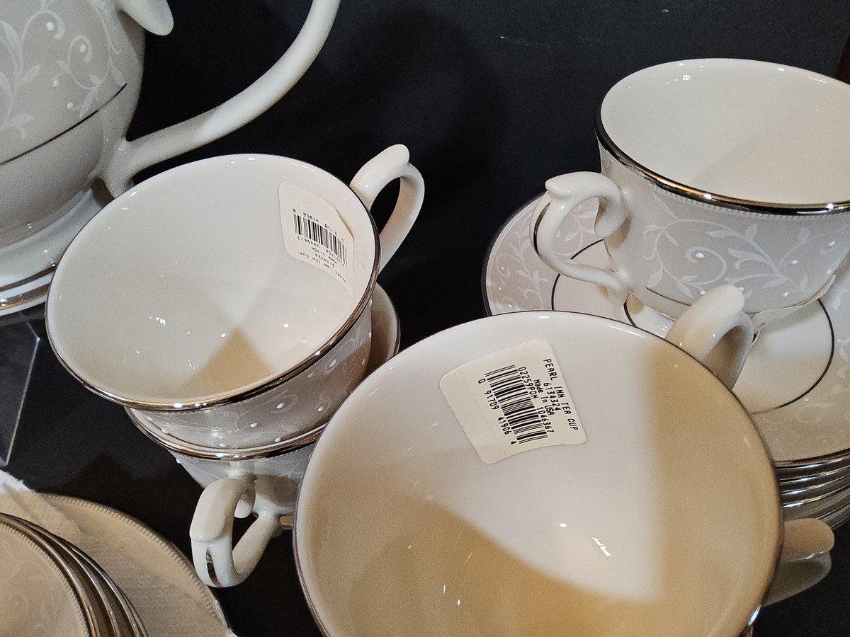 Lenox Pearl Innocence YOUR CHOICE Teapot Salad Plate(s) Cup