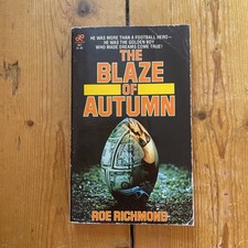 Blaze of Autumn by Roe Richmond | Dorchester Pub Co Inc 1980 | Free P&P | HTF