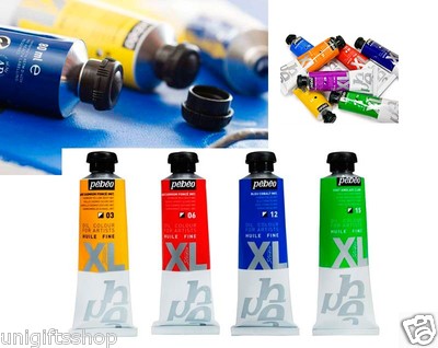 Pebeo Studio XL Oil Paint Colors 37 ml tubes, Collection IV Multi Colors U Pick