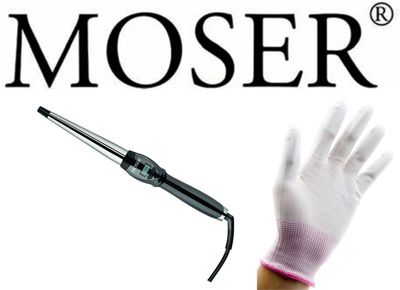 MOSER CURLPRO 2 PROFI KONISCHER LOCKENSTAB TITANIUM BESCHICHTUNG 13MM - 25 MM 