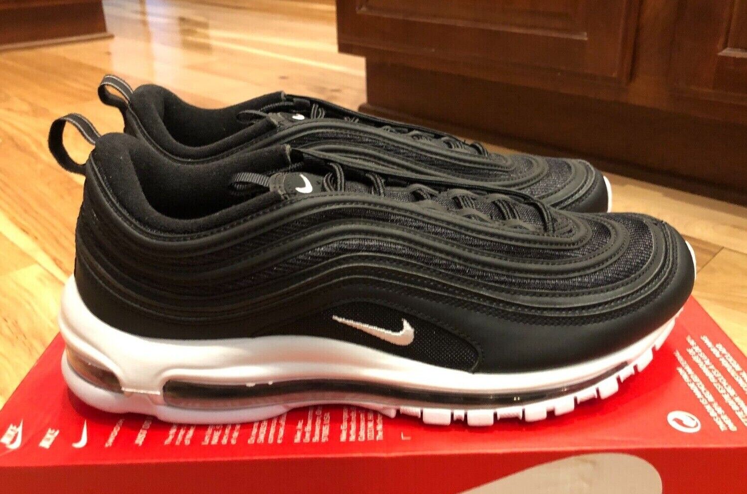 Nike Air Max 97 Black White 921826 001 Men's Size 14 885178383021 | eBay Nike Air Max 97 Black White 921826 001 Men's Size 14 885178383021 | eBay