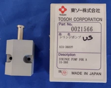 TOSOH CORPORATION SYRINGE PUMP FOR AIA-360 P/N 0021566