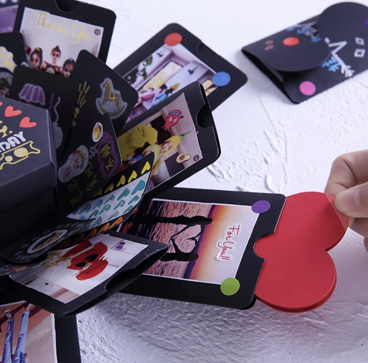 Explosion Box Set Photo DYI Surprise for Birthday Anniversary Love