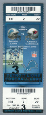 Anquan Boldin NFL DEBUT 217yd2TD 9-7-2003 FULL Ticket Cards Lions Charles Rogers