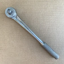 J.H. Williams 1/2'' Drive S-52 Knurled Handle Super Ratchet USA