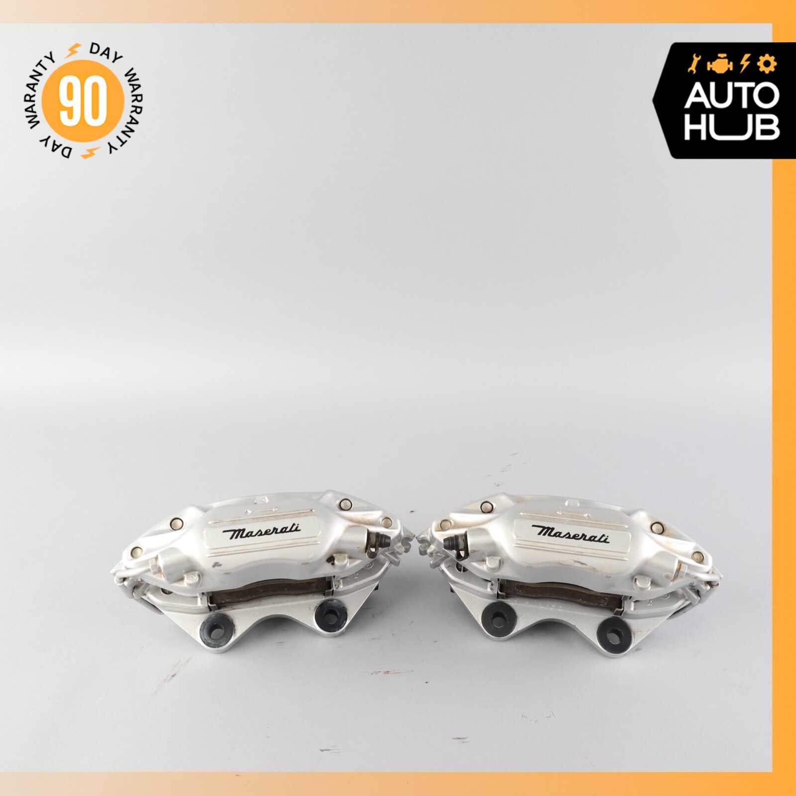 02-07 Maserati M138 GranSport 4200 Rear Left & Right Brake Calipers Set OEM 46k