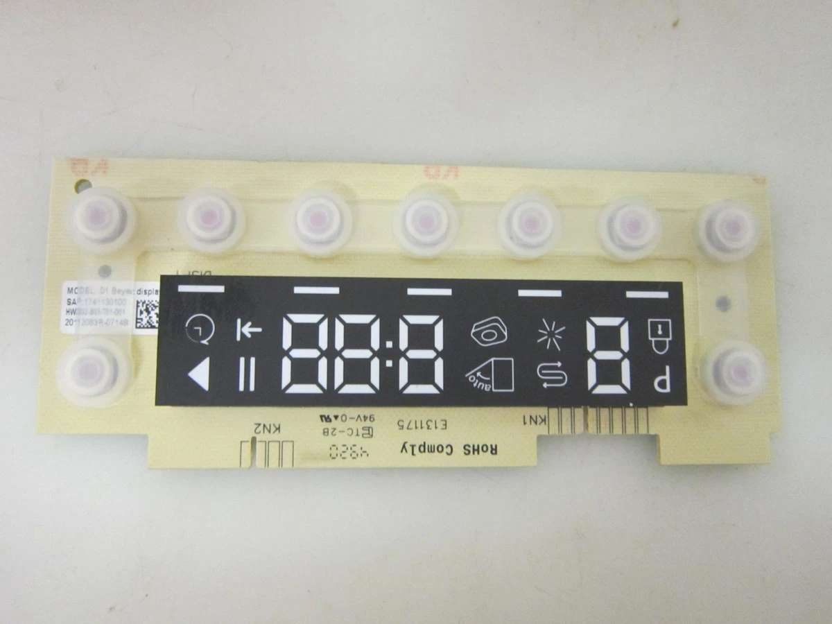 Blomberg 7664269580 Dishwasher Display PCB 1741130200 | eBay