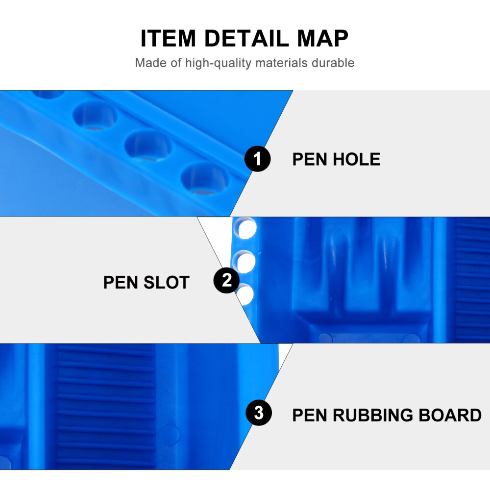 Paint Brush Cleaning Jar Oil Painting Pencil Washer Plastic Holder Tub