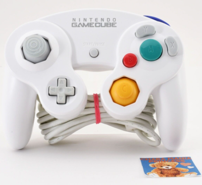 Nintendo GameCube GC Controller White Rare Tested Good Condition