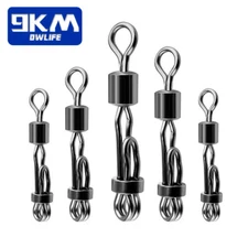 Fishing Rolling Swivels Barrel swivel Fishing Hook Fast Connector Fishing Tackle