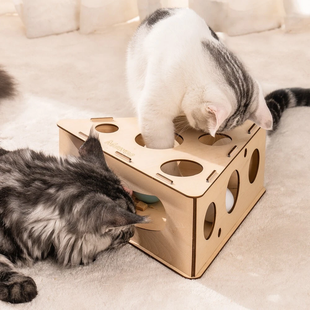 Cat puzzle cheap feeder australia